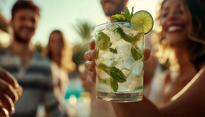 Tequila Mojito Cocktail Recipe v003