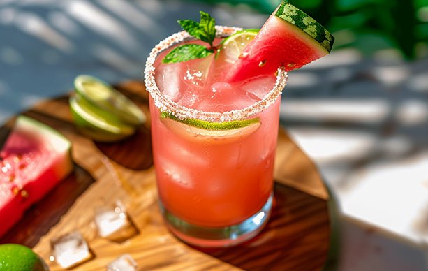 Watermelon Margarita Cocktail Recipe v002