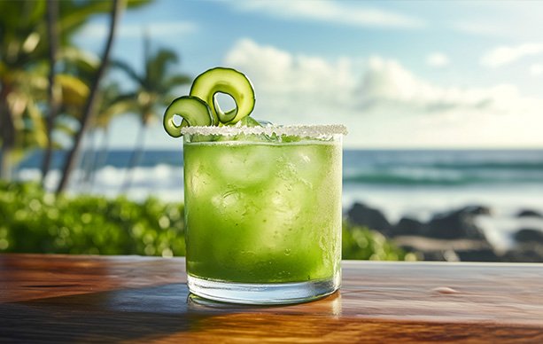 Cucumber Margarita Cocktail Recipe v002